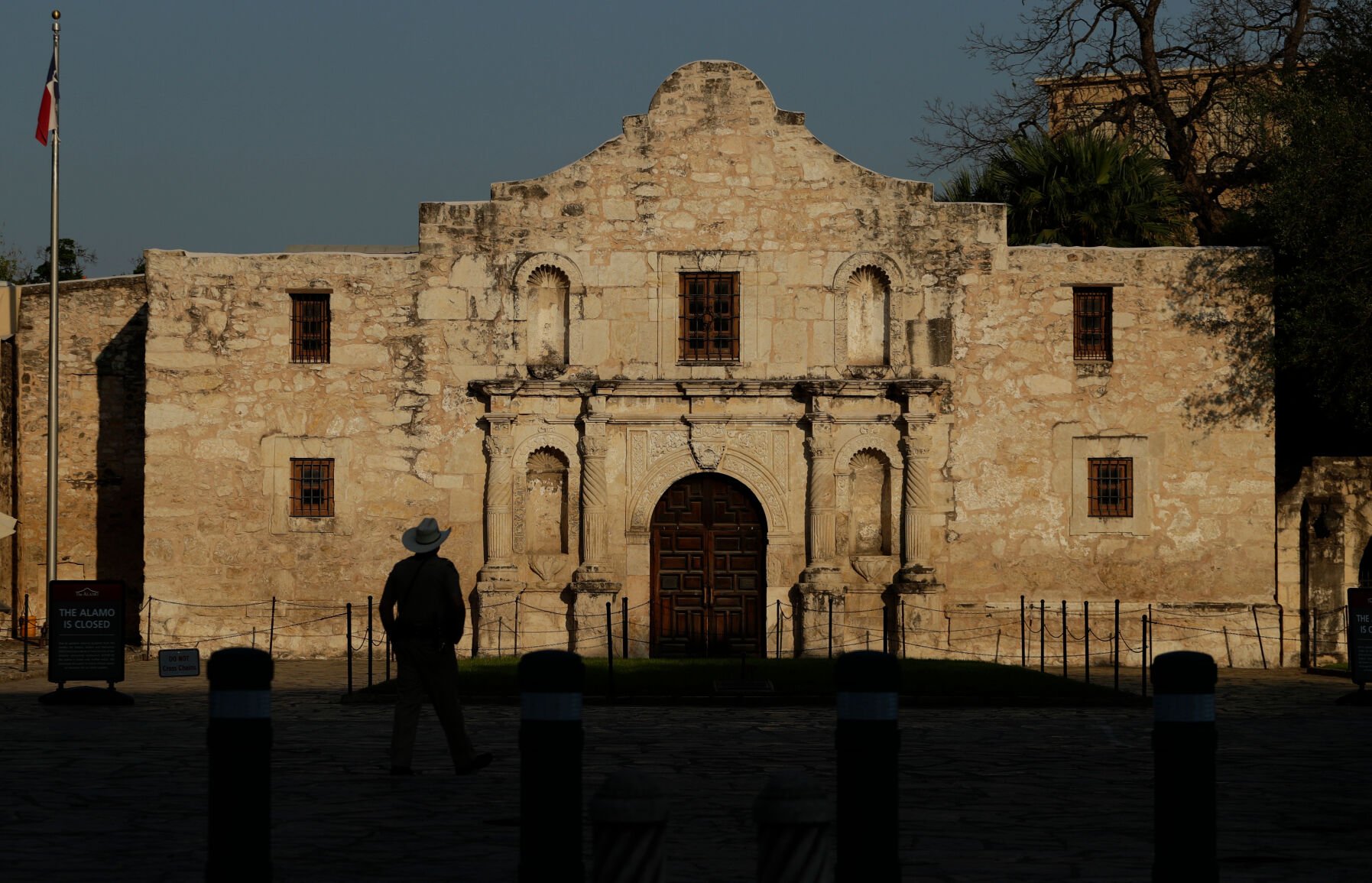 The CEO of the Alamo's historic site has resigned after a top Texas Republican criticized her